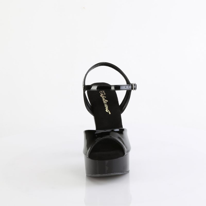 Pleaser Martini-509 Women's Platform Heels Sandals Black | NZ WSNXHI