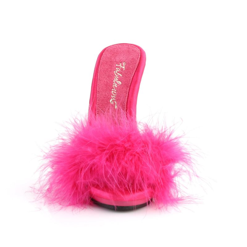 Pleaser Poise-501F Women's Platform Slides Pink | NZ WFGACD