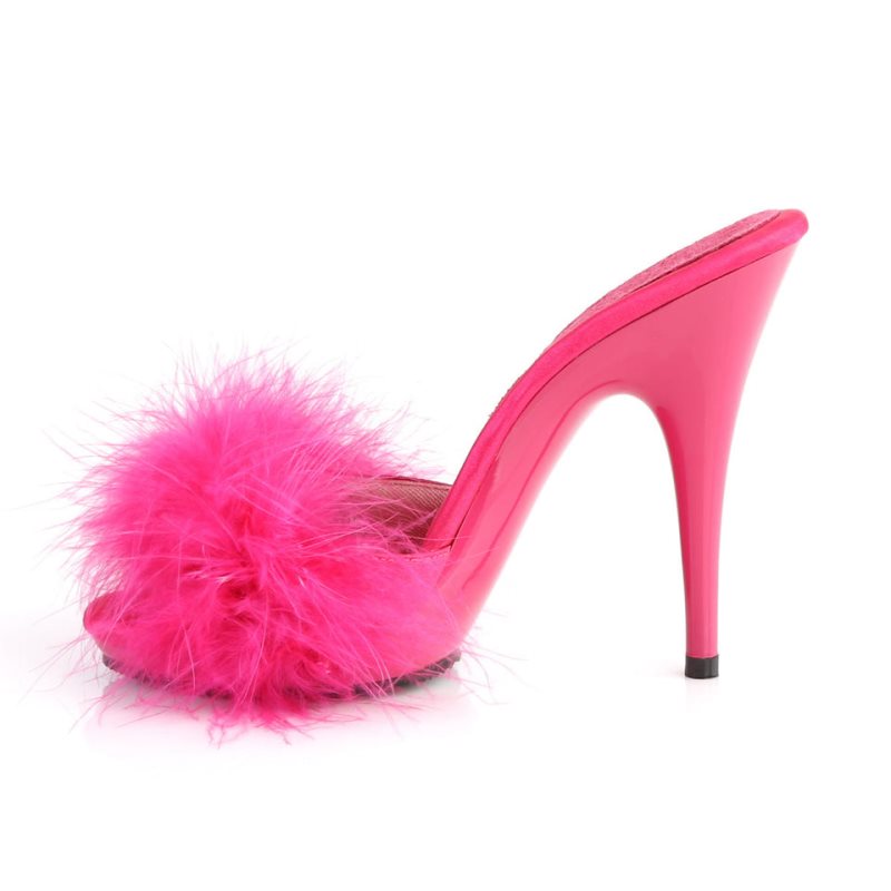 Pleaser Poise-501F Women's Platform Slides Pink | NZ WFGACD