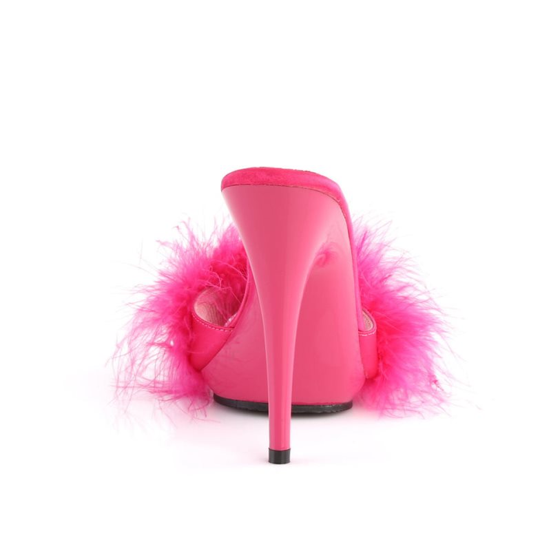 Pleaser Poise-501F Women's Platform Slides Pink | NZ WFGACD