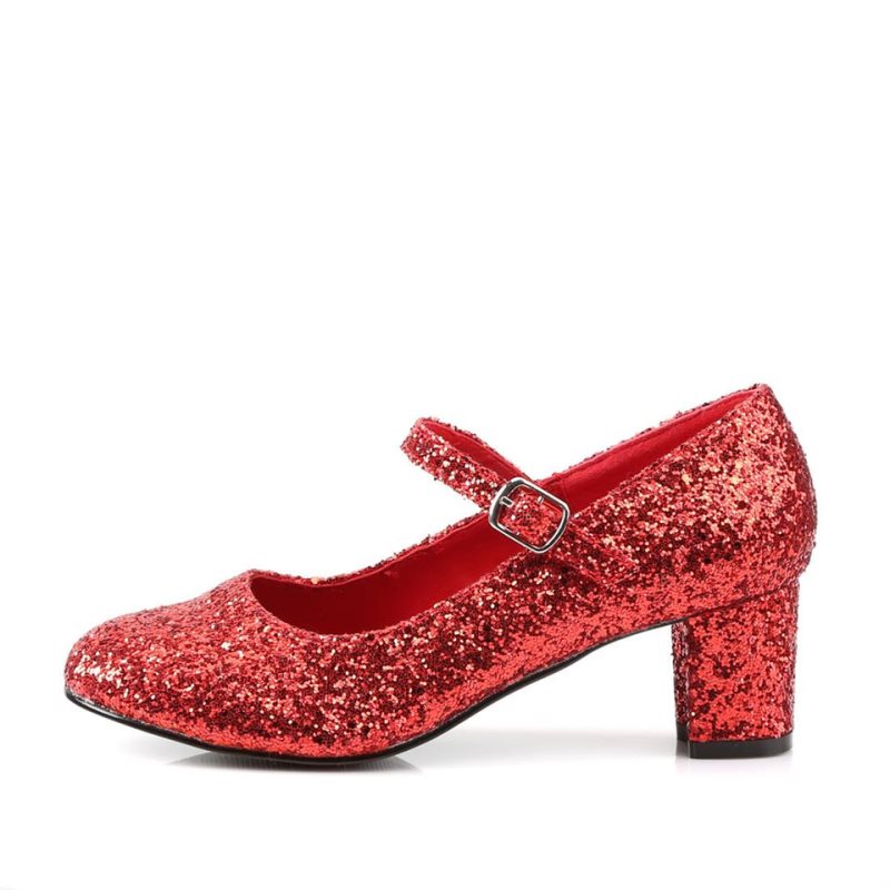 Pleaser Schoolgirl-50G Women's Pumps Red | NZ MBNURP
