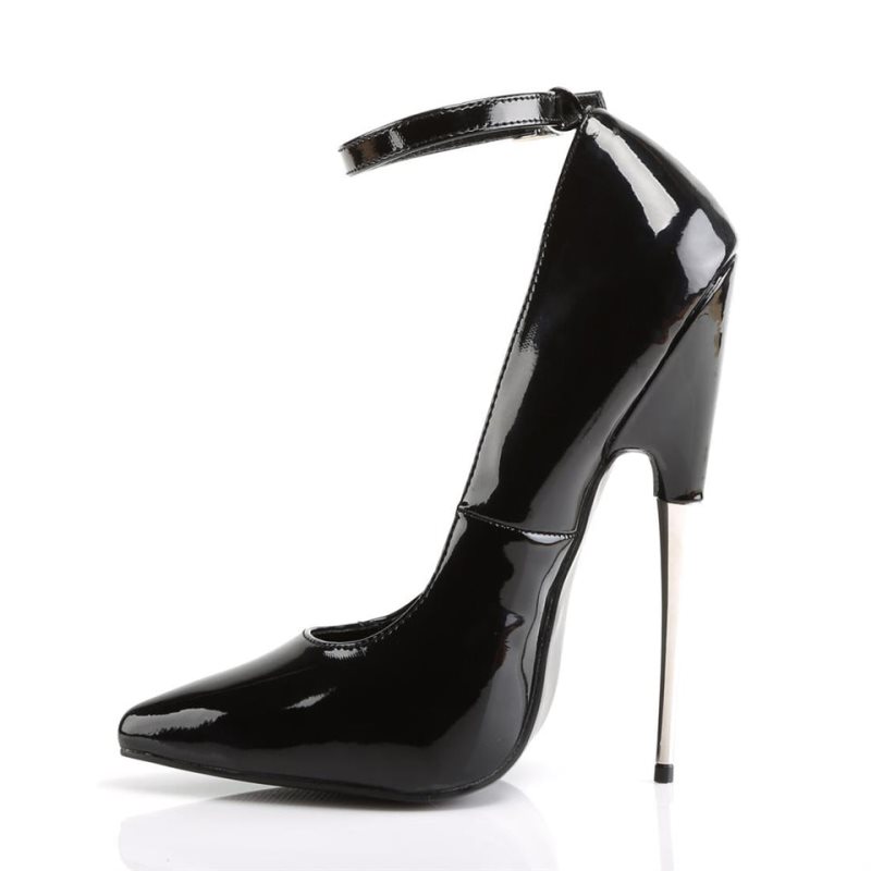 Pleaser Scream-12 Women's Pumps Black | NZ TEGDKJ