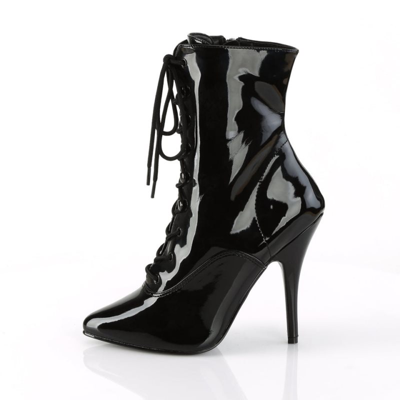 Pleaser Seduce-1020 Women's Heels Boots Black | NZ JROCBN