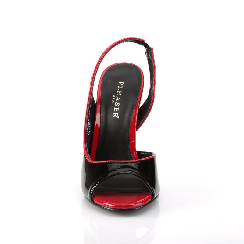 Pleaser Seduce-117 Women's Heels Sandals Red | NZ WOGQSY