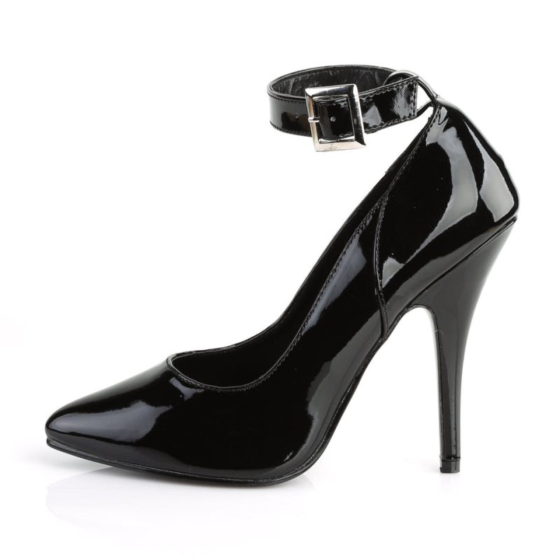Pleaser Seduce-431 Women's Pumps Black | NZ XHOCEF