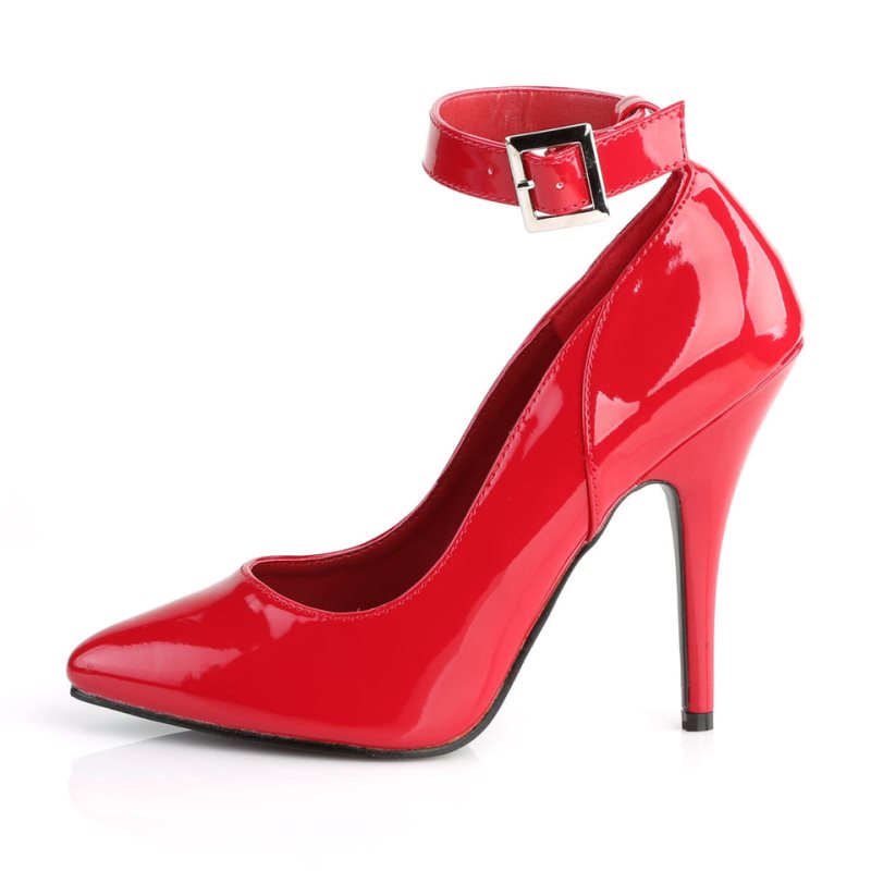Pleaser Seduce-431 Women's Pumps Red | NZ HYMXTD