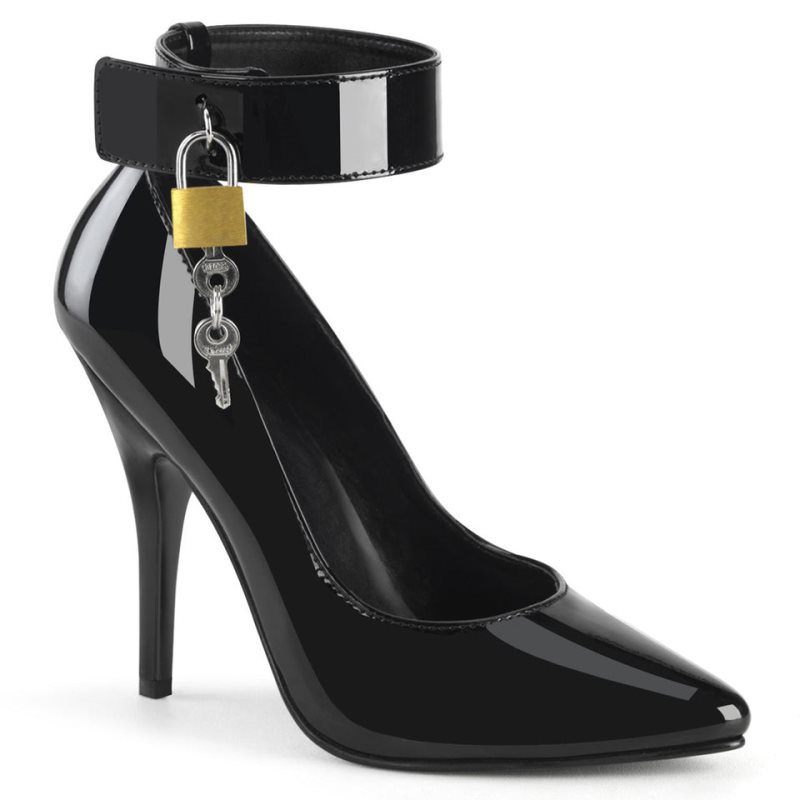 Pleaser Seduce-432 Women\'s Pumps Black | NZ QLDUXW