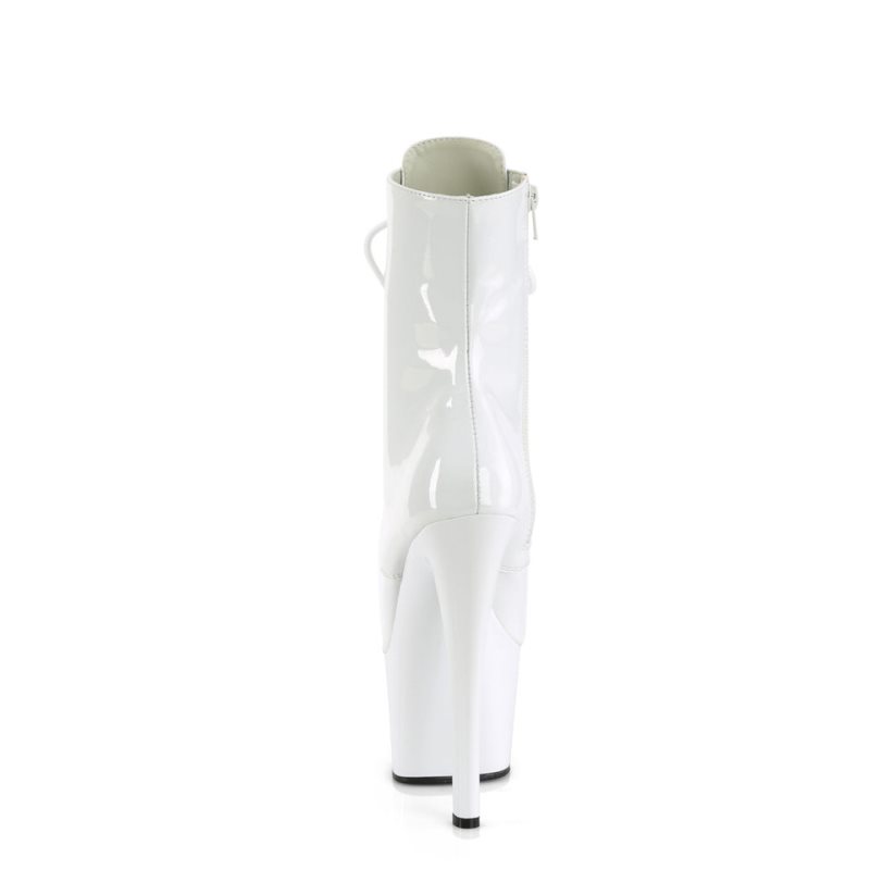 Pleaser Sky-1020 Women's Heels Boots White | NZ AWRVDY