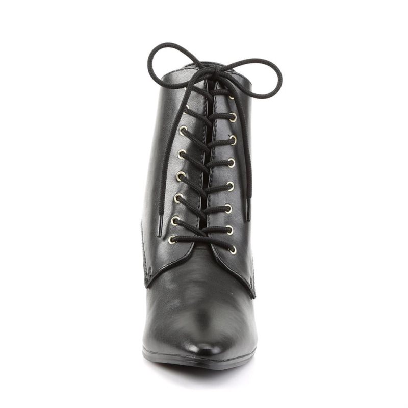 Pleaser Victorian-35 Women's Heels Boots Black | NZ BQRIUS